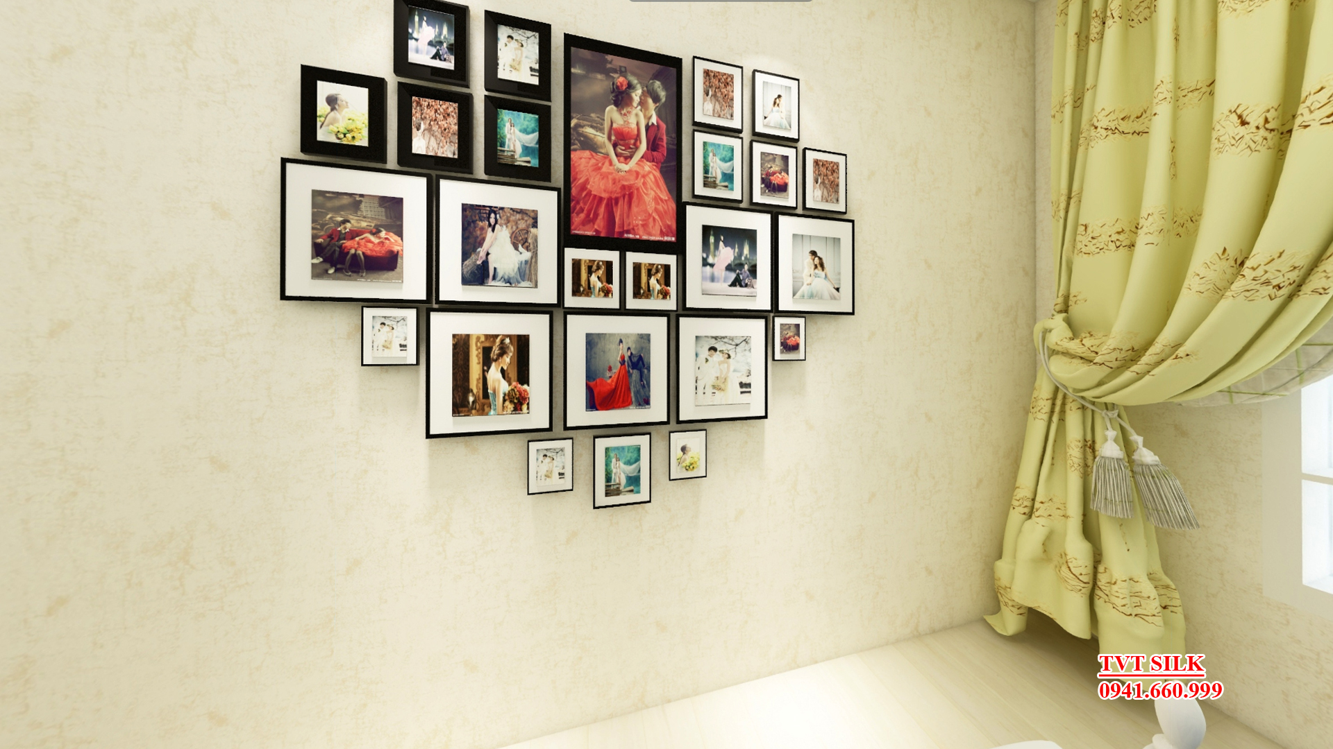 Vải dán tường Họa Tiết Thêu Chìm- TC3