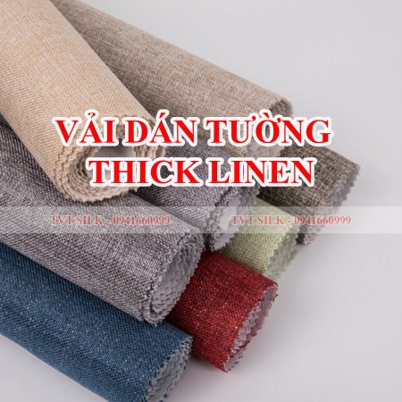 Vải dán tường TVT Thick Linen